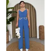 WOMAN VISION Combinaison bleu