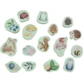 Little Dutch - Personnages en mousse pour le bain Forest Friends