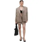 No Matter What Blazer taupe