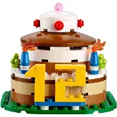 LEGO Ensemble de d coration de g teau d'anniversaire 40153