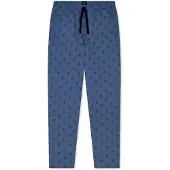Schiesser Pantalon de pyjama ' Mix Relax ' bleu / bleu denim