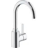 GROHE Eurosmart Cosmopolitan Mitigeur monocommandé pour lavabo, L-Size, saillie 153mm, vidage Push-Open, orientable, 23933001