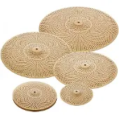Gear4Music 5pc Low Volume Cymbal Pack by Gold