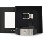 BOSS Ceinture en cuir à boucle monogrammée Double B