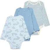 Gap Barboteuse / body bleu / bleu pastel / blanc cassé