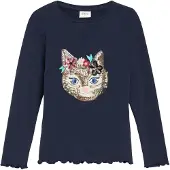 s.Oliver T-Shirt bleu marine / mélange de couleurs