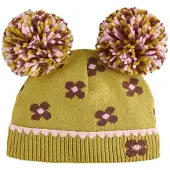 Next Bonnet chocolat / kiwi / rose