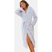 Friends Like These Peignoir long bleu pastel