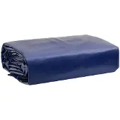vidaXL Bâche de protection bleu 1x2,5 m 650 g/m