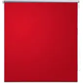 vidaXL Store enrouleur occultant 120 x 175 cm rouge