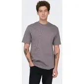 Only & Sons T-Shirt 'ONSFred' gris foncé