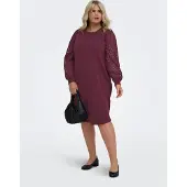 ONLY Carmakoma Robe 'CARDonna' lie de vin