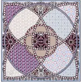 Roeckl Foulard ' Kaleidoskope' mélange de couleurs