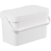 Smartstore Seau à compost et déchets alimentaires 5 L - blanc