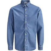 Jack & Jones Junior Chemise 'JJEStanley' bleu denim