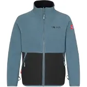 TROLLKIDS Veste en polaire fonctionnelle 'Storfjord' bleu-gris / noir