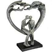 Casablanca by Gilde Sculpture Baiser sous l'arbre