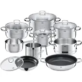 Silit 0023684311 Set de casseroles 10 pièces Toskana