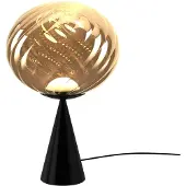 Tom Dixon Whirl Fat Cone Lampe de table Gold | Black