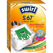 Swirl Sac à poussière pour Siemens/Bosch S 67 Anti-Odour VE4