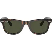 Ray-Ban - Lunettes de soleil lifestyle - Original Wayfarer Classic Polished Tortoise G-15 Green - Marron