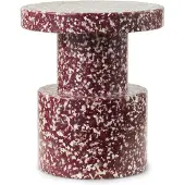 Normann Copenhagen Bit Tabouret Table d'Appoint Burgundy