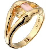 Elli Bague jaune / or