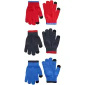 Next Gants bleu / rouge / noir
