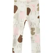 Name it Leggings 'NMFOLYDIA' marron / gris / rose / blanc