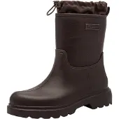 Tamaris Bottes en caoutchouc brun foncé