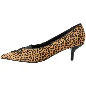 Next Escarpins cognac / noir