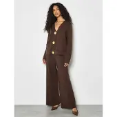 Apricot Cardigan chocolat