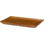 Broste Copenhagen Assiettes Eli marron caramel - lot de 8 pièces