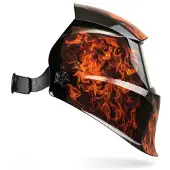 Telwin Casque de soudage Stream Flame MMA/MIG/MAG/TIG