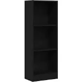 vidaXL Bibliothèque En Chêne Noir 40 X 24 X 109 Cm Bois D'ingénierie