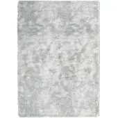 vidaXL Tapis shaggy à poils longs NAVARRA gris argenté 240x340 cm