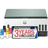 HP Imprimante multifonction tout-en-un Smart Tank 7007 Noir et Blanc