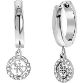 GUESS Boucles d'oreilles argent / transparent