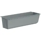 Geli Palettenblumenkasten Easy 37 x 10 x 10 cm grau (10 cm)
