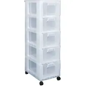 Really Useful Box Aufbewahrungsbox DT3526 Turm 5x12l