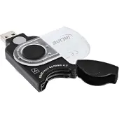 InLine - Adaptateur de carte - tout-en-un (MMC, SD, RS-MMC, MMCmobile, microSD, MMCplus, SDHC, microSDHC, SDXC, microSDXC) - USB 3.0