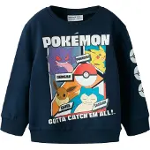 Name it Sweat 'NMMSibo Pokemon' bleu foncé / violet foncé / orange / blanc