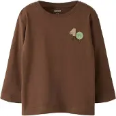 Name it T-Shirt 'NMMOLAF' beige / marron / vert clair