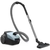 Philips Aspirateur traîneau avec sac - XD1142/10 - Série 1000 - 750 W - 77 dB - 3 L - Bleu-gris