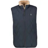 Lerros Gilet de sport bleu nuit