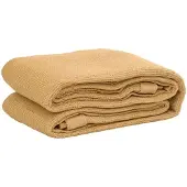 vidaXL Tapis de tente sable 300x500 cm PEHD