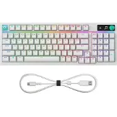 Logitech G316 X 98 Clavier Gamer Filaire AZERTY Blanc