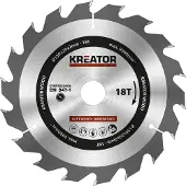 Kreator Lame de scie circulaire 150 x 20 x 2 mm pour le bois, bagues de réduction incluses