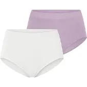 Schiesser Slip scultant ' Retro - Classic Seamless ' lilas / violet clair / blanc