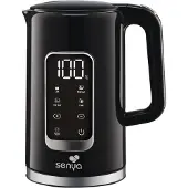 Senya Bouilloire électrique , 1,7 litre, grand écran numérique, 5 programmes automatiques